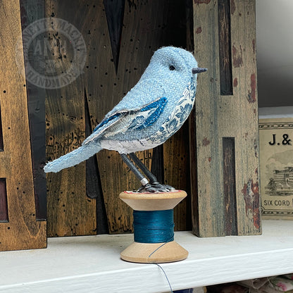 Harris Tweed numbered bird