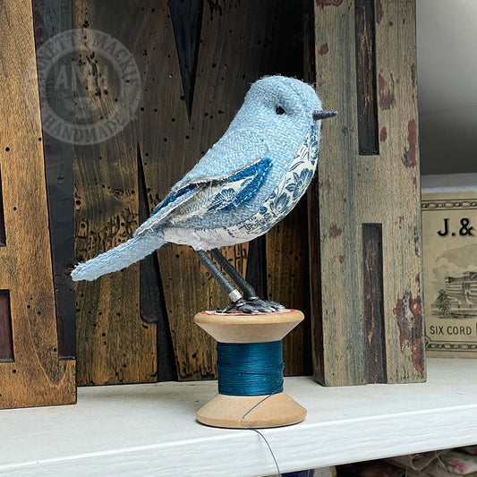 Harris Tweed numbered bird