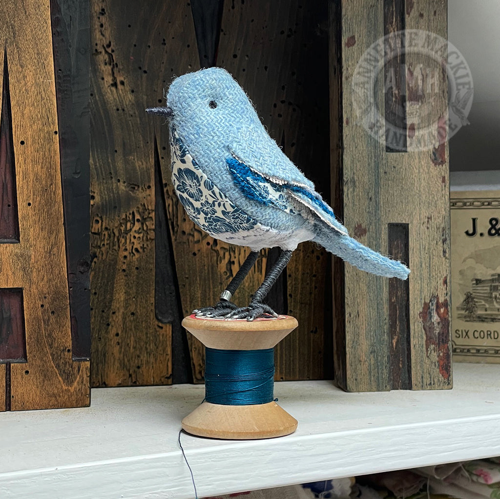 Harris Tweed numbered bird