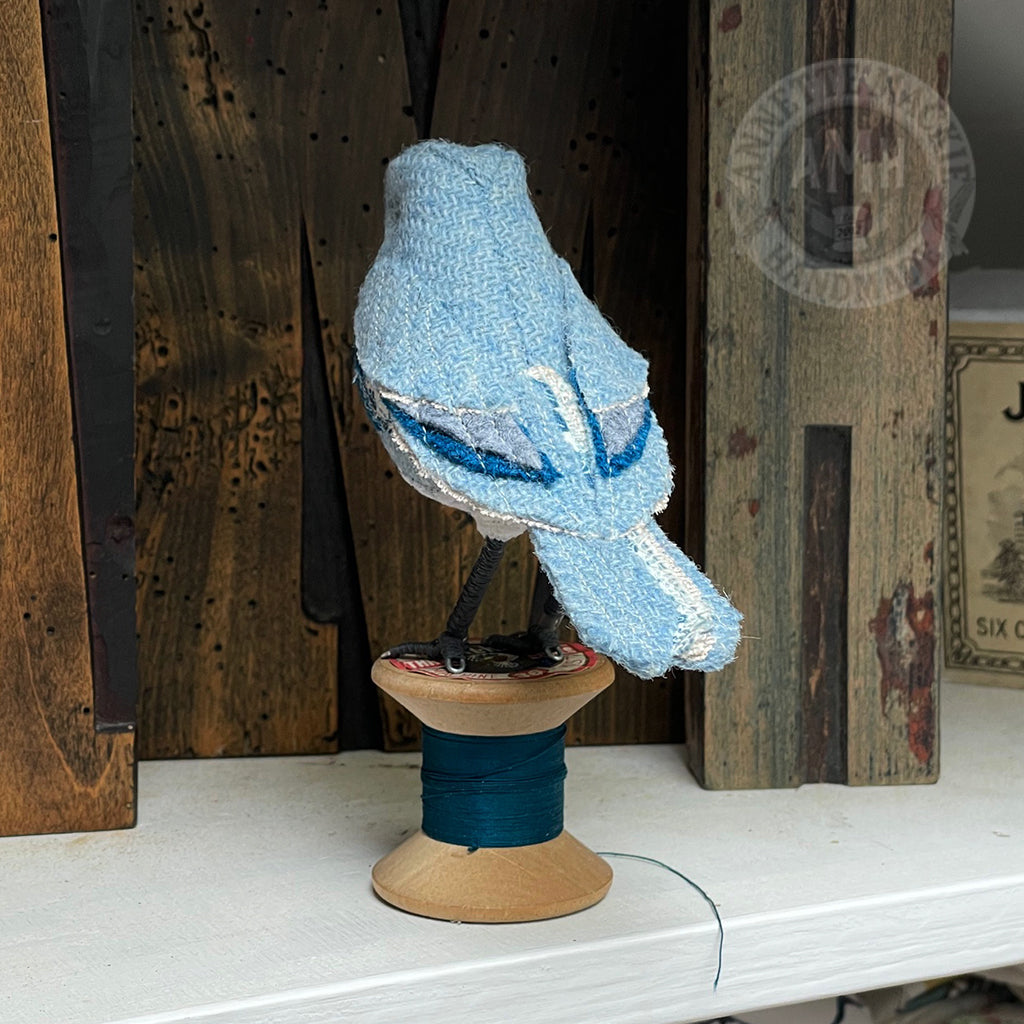 Harris Tweed numbered bird