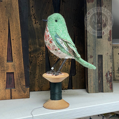 Harris Tweed numbered bird