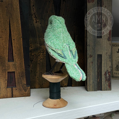 Harris Tweed numbered bird