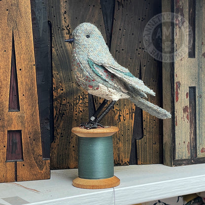 Harris Tweed numbered bird