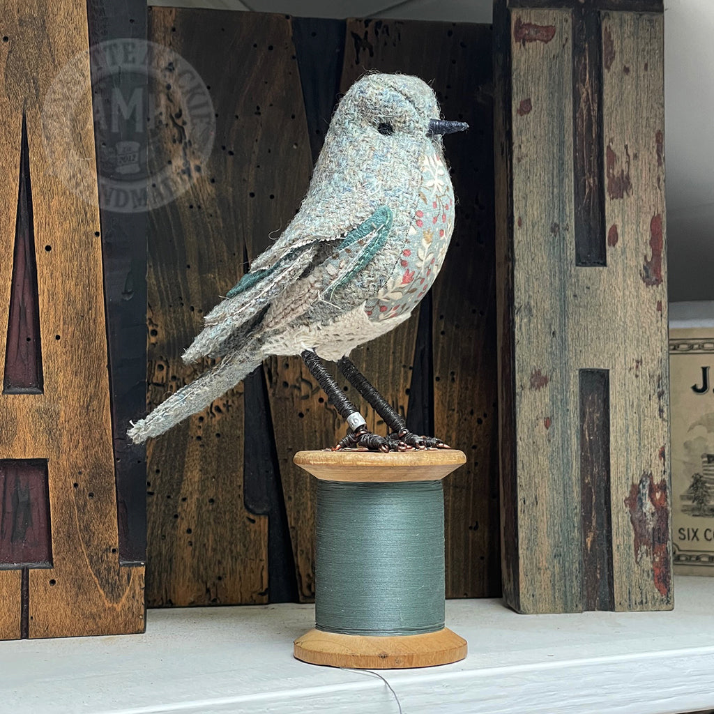 Harris Tweed numbered bird