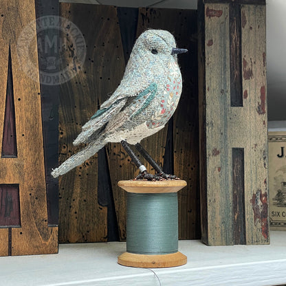 Harris Tweed numbered bird