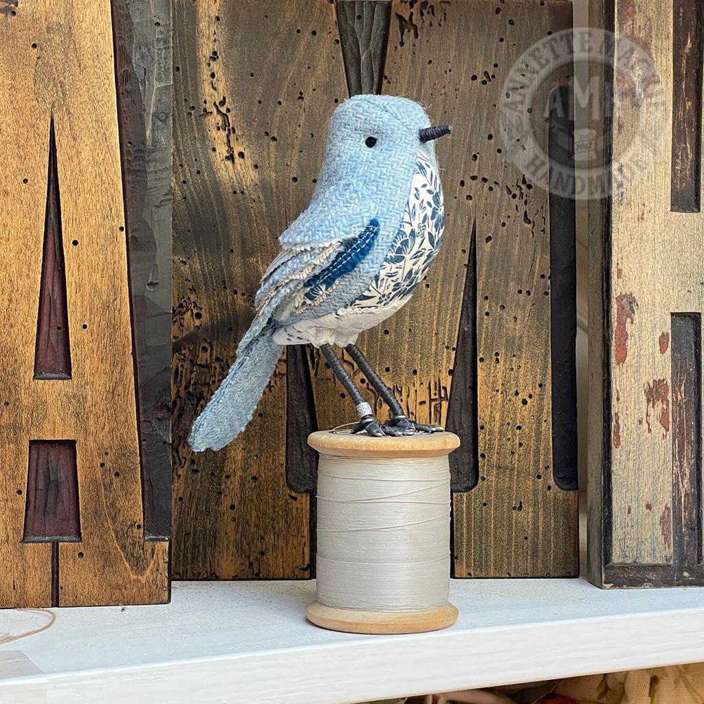 Harris Tweed numbered bird