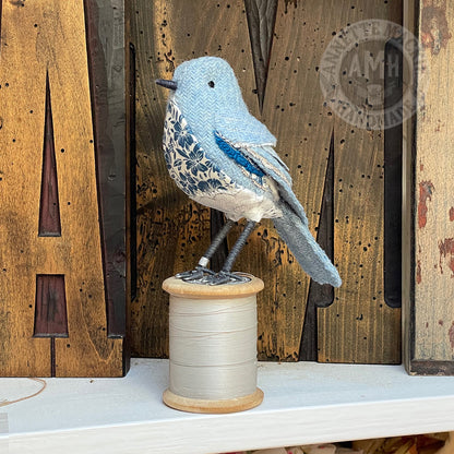 Harris Tweed numbered bird